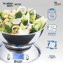 Boston Tech HK101 - Bilancia da Cucina Elettronica in Acciaio Inossidabile con Ciotola Rimovibile, Funzione Tare, Timer Allarme,