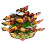Chupa Chups Skull Lecca Lecca, Confezione da 100 Lollipops Monopezzi, Aroma Fragola e Lime, Ottimi da Condividere