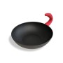 domo enjoy cooking G Zero, Wok Antiaderente Alta in Alluminio, Rivestimento Antigraffio, Cottura a Induzione, Diametro 28 cm