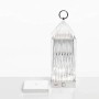Kartell 9335B4 Lantern - Lampada da Tavolo, Dimmerabile, Trasparente (Cristallo), 9.5 x 9.5 x 31 cm