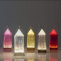 Kartell 9335B4 Lantern - Lampada da Tavolo, Dimmerabile, Trasparente (Cristallo), 9.5 x 9.5 x 31 cm