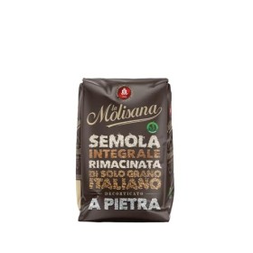 La Molisana, Semola di Grano Duro Integrale, SOLO Grano Italiano - 1kg