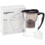AmazonBasics - Caraffa filtrante per l'acqua, 2.3 L