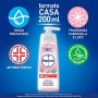 Napisan Gel Igienizzante Mani, Gel Disinfettante, Antibatterico, Confezione Da 6 Gel, Gel Mani da 200 ml, Camomilla e Loto