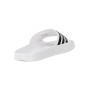 adidas Adilette Shower, Scarpe da Spiaggia e Piscina Uomo, Bianco (Ftwwht/Cblack/Ftwwht Ftwwht/Cblack/Ftwwht), 44.5 EU