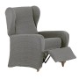 Eysa Aquiles Copripoltrona Elastico Relax, Poliestere-Cotone, Grigio, 37x29x5 cm