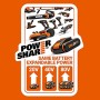 WORX WG801E.3 - Cesoie per erba e arbusti a batteria, 12 cm, tagliabordi, 10 cm