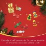 Calendario dell'Avvento Lindt Orsetto: 24 Cioccolatini di Finissimo Cioccolato al Latte, 172 g