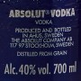 Absolut Edizione Limitata Uncover Vodka - 700 ml
