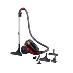 Hoover RC81 RC25 Traino senza Sacco Reactiv, Contenitore di 2 litri, 800 watt, Rosso