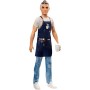Barbie- Ken Barista Bambola con Accessori, Giocattolo per Bambini 3+ Anni, Multicolore, FXP03