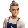Barbie- Ken Barista Bambola con Accessori, Giocattolo per Bambini 3+ Anni, Multicolore, FXP03
