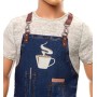 Barbie- Ken Barista Bambola con Accessori, Giocattolo per Bambini 3+ Anni, Multicolore, FXP03