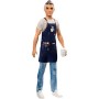 Barbie- Ken Barista Bambola con Accessori, Giocattolo per Bambini 3+ Anni, Multicolore, FXP03