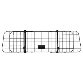 Sakura SS5259 Poggiatesta Auto per Cani, Lunghezza regolabile (106 - 145 cm), Filet