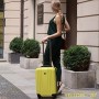 FERGÉ set di 3 valigie viaggio Marsiglia - bagaglio rigido dure leggera 3 pezzi valigetta 4 ruote rosso