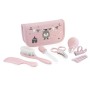 89125 Miniland Baby Kit per la Cura del Bebè, da Casa e Viaggio, con Contagocce Aspiramuco, Pettine, Spazzola naturale, Forbici