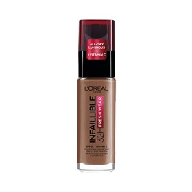 L'Oréal Paris Fondotinta Liquido Coprente Infaillible Lunga Tenuta 24H, Formula Waterproof Idratante, 365 Doré Foncé