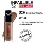L'Oréal Paris Fondotinta Liquido Coprente Infaillible Lunga Tenuta 24H, Formula Waterproof Idratante, 365 Doré Foncé