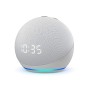 Nuovo Echo Dot (4ª generazione) - Altoparlante intelligente con orologio e Alexa - Bianco ghiaccio