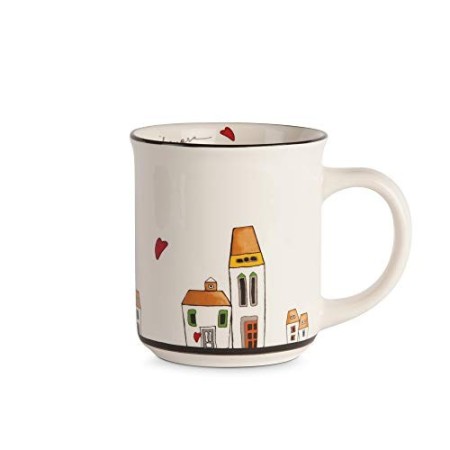 Egan Mug, Porcellana, Avorio, Small
