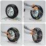 Bottari 68004: Catene neve "Master" 16 mm, Taglia 230, Speciale per furgoni, fuoristrada, veicoli commerciali e 4x4, Omologate T