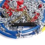 Bottari 68004: Catene neve "Master" 16 mm, Taglia 230, Speciale per furgoni, fuoristrada, veicoli commerciali e 4x4, Omologate T