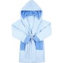 Ladeheid Accappatoio Bambina e Bambino in Spugna di Cotone LA40-103(Blu Chiaro/Blu (P14/M9), 98-104)