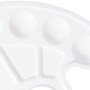 Herlitz 8643033 tavolozza Plastica, bianco