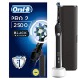 Oral-B Pro 2 2500 Spazzolino Elettrico Ricaricabile, 1 Spazzolino con Sensore di Pressione dello Spazzolamento Visibile, 1 Testi