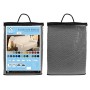 Martina Home Tunez, Copridivano elastico, Tela (50% poliestere, 45% cotone, 5% elastan), Grigio, 3 Posti (180-240 cm larghezza)