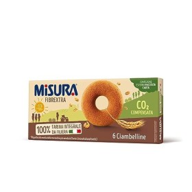 Misura Ciambelline Fibrextra | 100% Farina Integrale | Ricche in Fibre | 5 Confezioni da 230 grammi