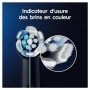 Oral-B iO Ultimate Clean Testine Di Ricambio per Spazzolino Elettrico Nere, Confezione da 2 Pezzi