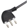 BTicino S3711GU Multipresa da Scrivania con Presa USB, 1.5A, 3500 W, 250 V, Cavo da 2 m, Grigio Antracite