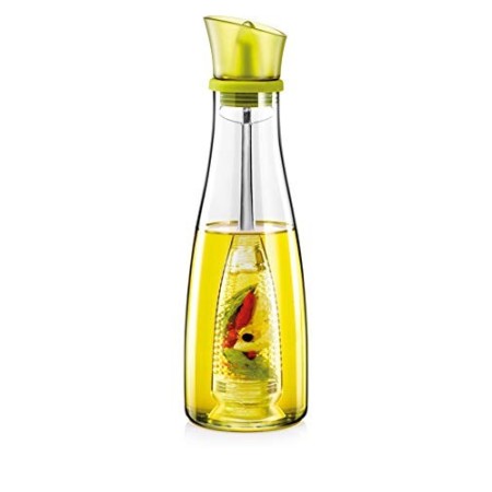 Tescoma 642762 Vitamino Oliera con Infusore, Vetro, Verde, 500 ml, 1 Pezzo