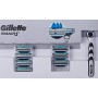 Gillette Mach3 Rasoio Uomo + 7 Lamette di Ricarica Con Lame Forti che durano nel tempo