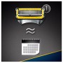 Gillette Fusion ProShield Lamette di Ricambio per Rasoio Con Tecnologia FlexBall, confezione da 9 Lame + 1 Manico