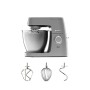 Kenwood KVL6300S Impastatrice Planetaria Chef Elite, Robot da Cucina Mixer, 1400 W, 6.7 Litri, Acciaio, Argento