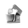 Kenwood KVL6300S Impastatrice Planetaria Chef Elite, Robot da Cucina Mixer, 1400 W, 6.7 Litri, Acciaio, Argento