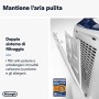 De'Longhi DEX212F Tasciugo AriaDry Deumidificatore Ambiente Casa, 300 W, 12 Litri, 37 Decibel, Plastica, Bianco, 22 x 33.4 x 50.