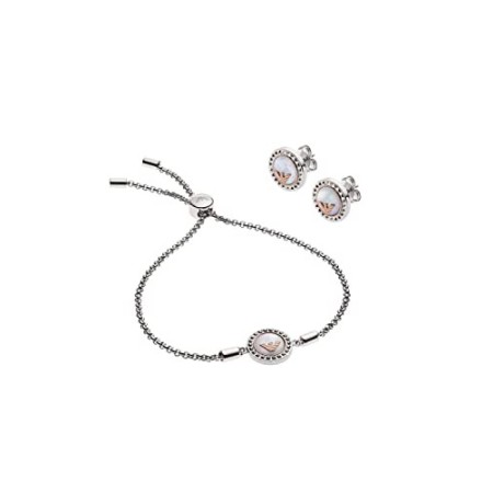 Emporio Armani Set Gioielli Donna Acciaio Inossidabile EGS2652040