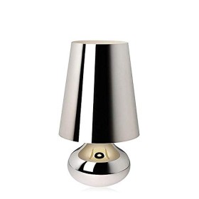 Kartell Cindy, Lampada da Tavolo, Platino