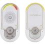 Motorola Baby MBP8 - Baby Monitor Audio Digitale "Plug-N-Go" con Modo Eco e Luce Notturna, Tecnologia Dect, Bianco