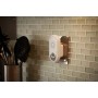 Motorola Baby MBP8 - Baby Monitor Audio Digitale "Plug-N-Go" con Modo Eco e Luce Notturna, Tecnologia Dect, Bianco
