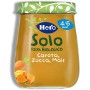 Hero Solo Omogeneizzato Carota Zucca e Mais Bio - Cartone da 6 Confezioni x 120 gr