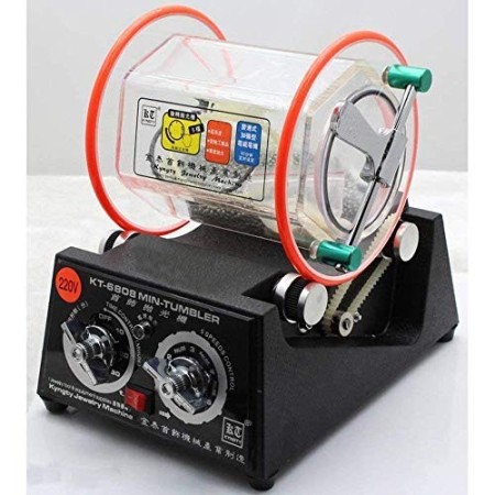 Paramount City - Macchina lucidatrice per gioielli da 220 V con sfera pulente inclusa