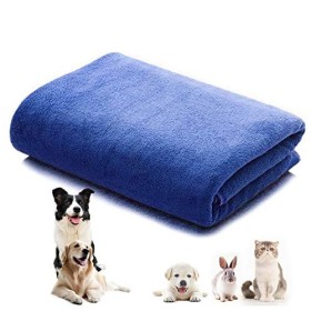 CattleyaHQ - Asciugamano per cani, 160 x 60 cm, in morbida microfibra assorbente, ad asciugatura rapida, grande asciugamano per 