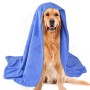 CattleyaHQ - Asciugamano per cani, 160 x 60 cm, in morbida microfibra assorbente, ad asciugatura rapida, grande asciugamano per 