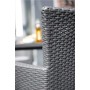 Keter Poltrona Iowa Grafite 62 X 60 X 89 Centimetri