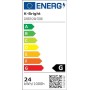 K-Bright Illuminazione da parete a LED, 24W, IP20 impermeabile in alluminio Illuminazione da bagno, Lampada di design moderna, b